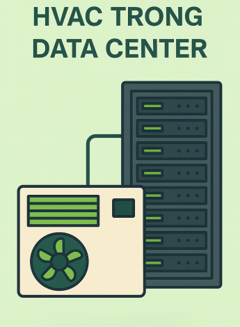 Hệ thống HVAC cho data center: Tiêu chuẩn ASHRAE & Giải pháp vận hành