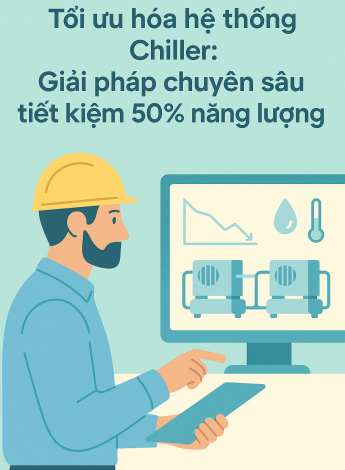 Tối ưu hóa hệ thống Chiller: Giải pháp chuyên sâu tiết kiệm 50% năng lượng