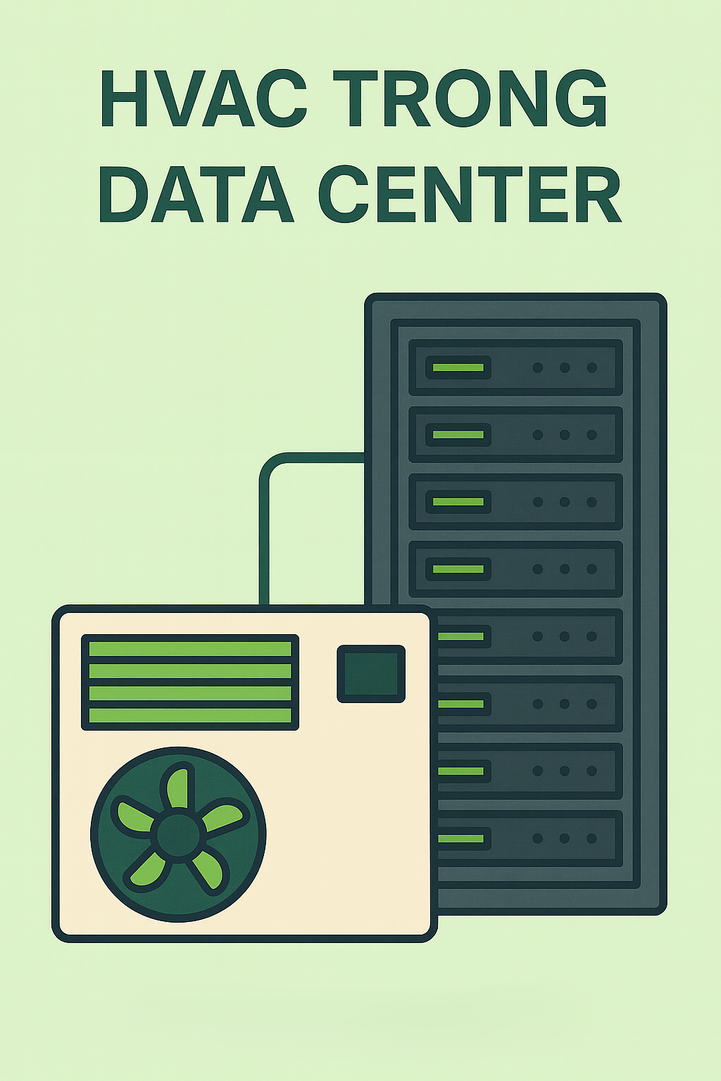 Hệ thống HVAC cho data center: Tiêu chuẩn ASHRAE & Giải pháp vận hành