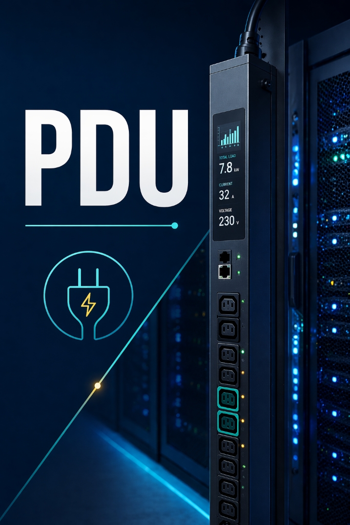 PDU trong Data Center – Giám sát, điều khiển và giao tiếp SNMP hiệu quả