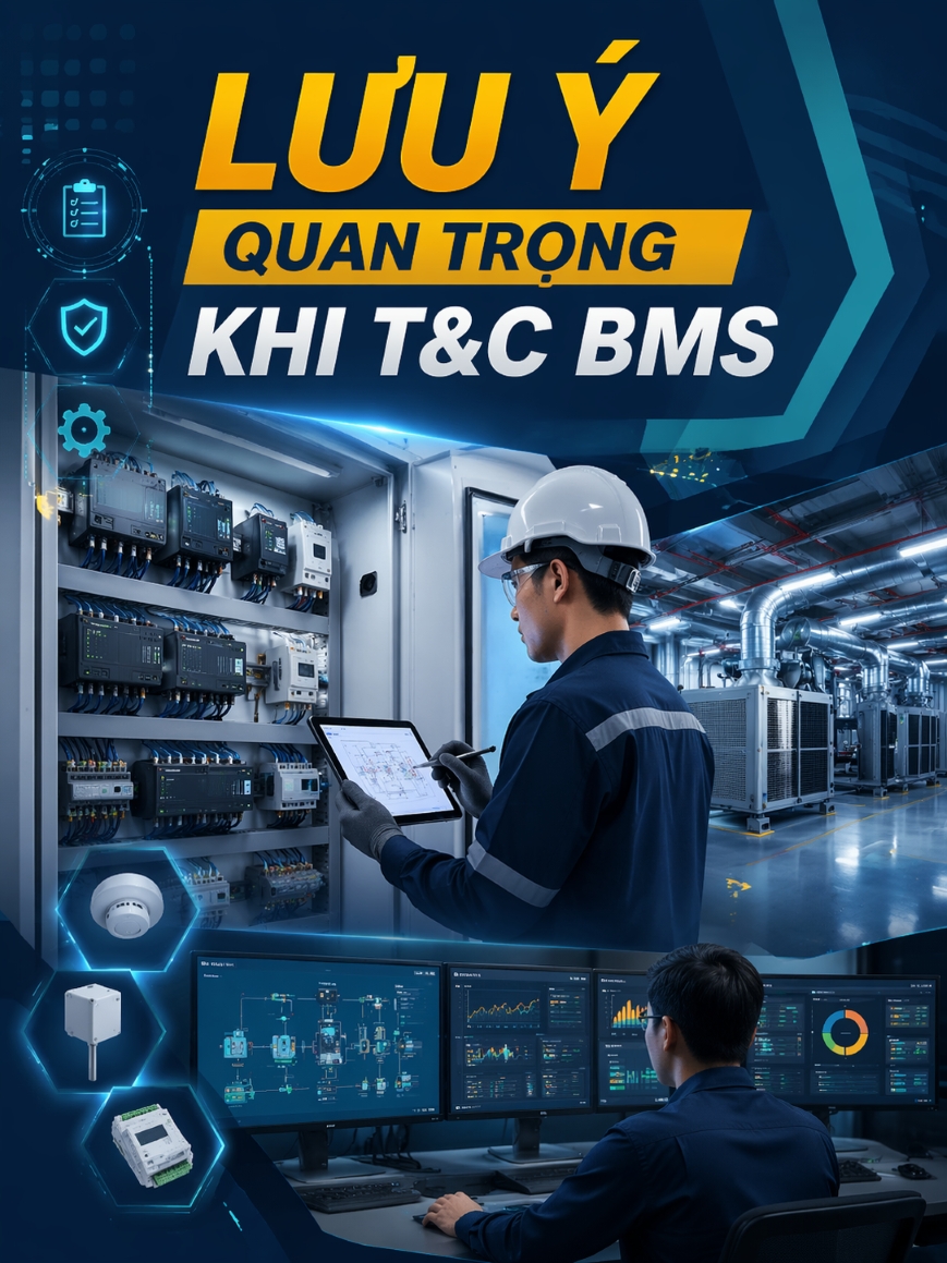 T&C BMS: Quy trình Testing & Commissioning hệ thống BMS chuẩn chuyên gia